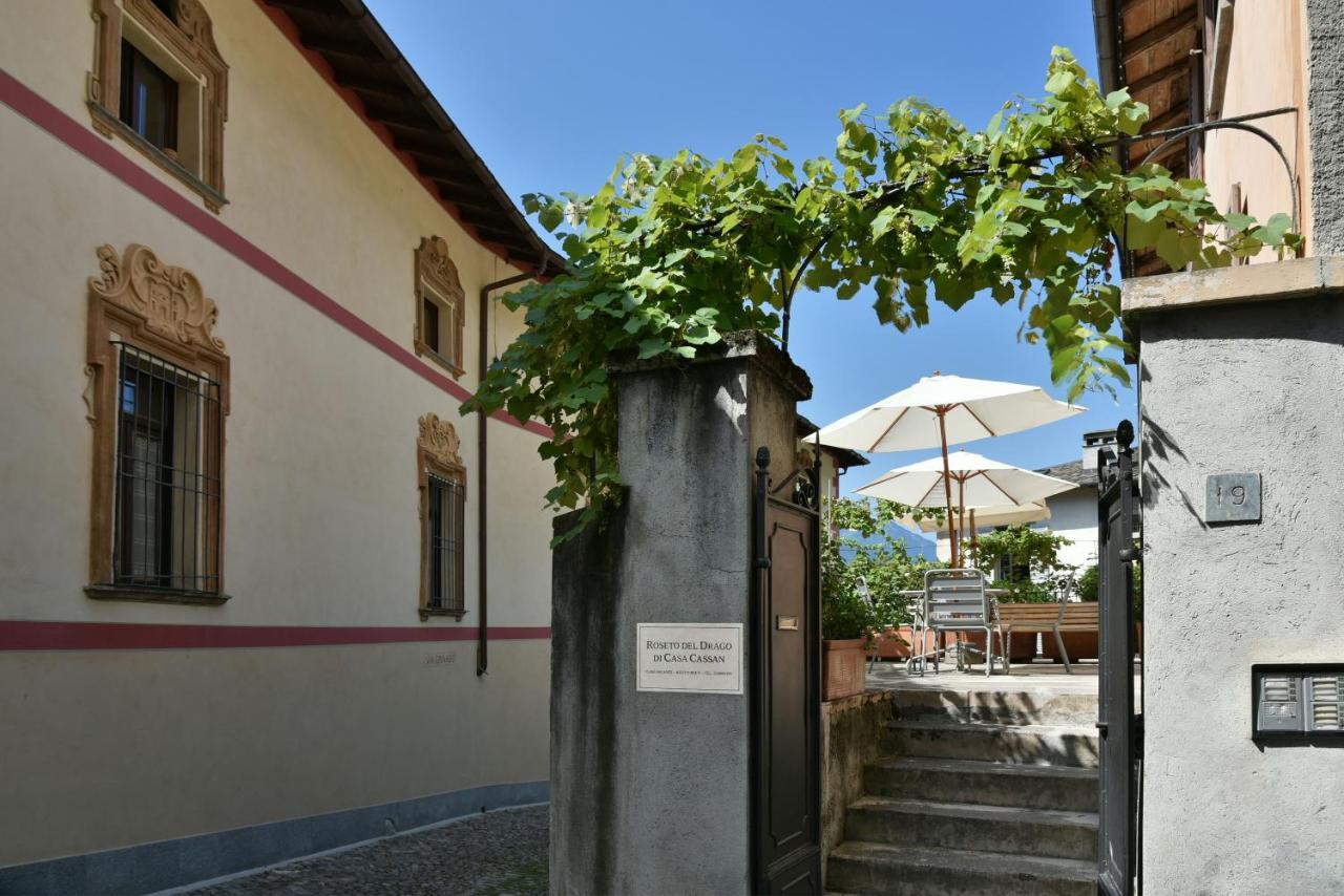 Il Drago Al Roseto Del Drago Villa San Bernardo  Buitenkant foto